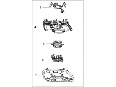 Jeep Dome Light - 5VD44PS4AF