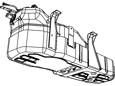 Dodge 52129211AH SHIELD Fuel Tank Heat