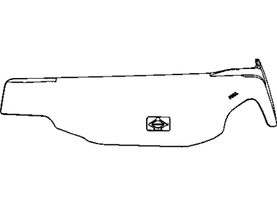 Ram 1JA35DX9AB COVER Jack Storage