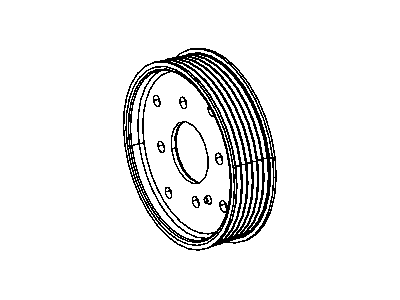 Dodge 68012421AA PULLEY Tensioner