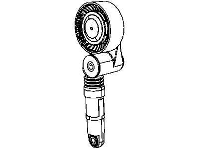 Dodge 68021256AA PULLEY Tensioner