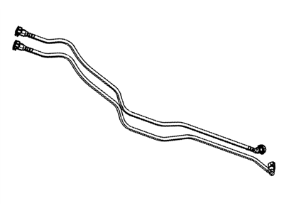 Dodge 68039417AA TUBE Fuel Return