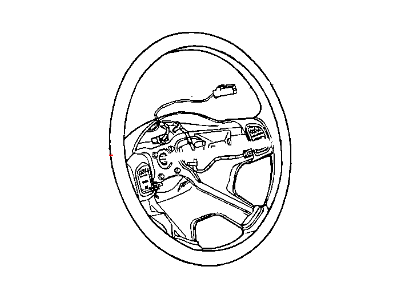 Jeep Wrangler Steering Wheel - 1XT461X9AA