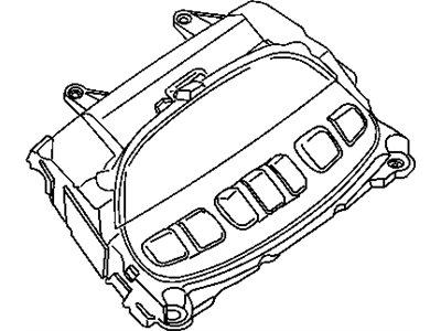 Ram 56046064AC MODULE Compass Temperature
