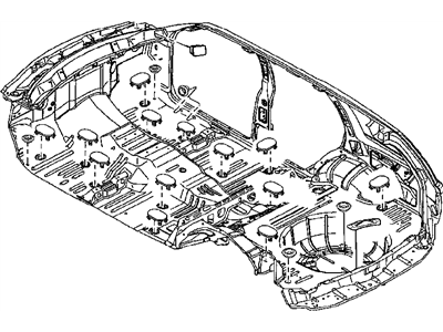 Jeep 55136844AE PLUG Floor