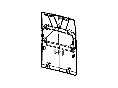 Chrysler YM351D5AA PANEL Front Seat Back