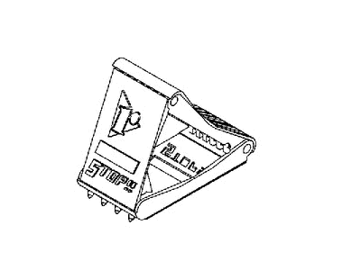 Mopar 68269809AA Stop