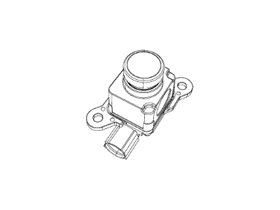 Ram 56038978AH CAMERA Rear View