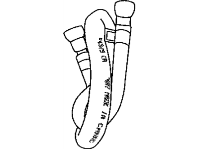 Dodge 5179243AA HOSE Fuel