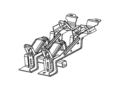 Chrysler 68250901AE BRACKET Rear Seat