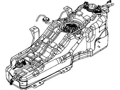 Mopar 52125213AB Bracket Fuel Tank