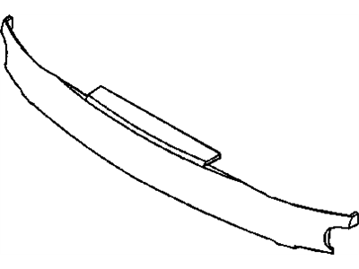 Dodge MR248173 BEAM Front Bumper