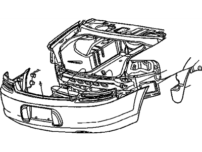 Chrysler 4878589AC BUMPER Deck Lid Overslam