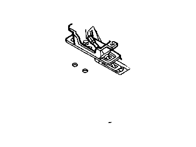 Jeep 52128191 BRACKET Parking Lever