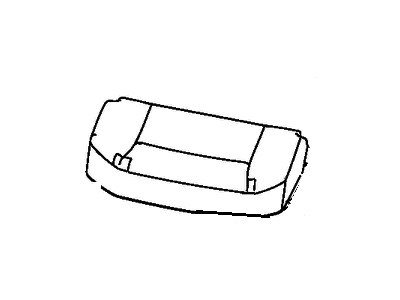 Ram 6MG79LA8AA COVER Rear Seat Cushion Left