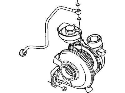 Mopar 5142797AB Turbocharger