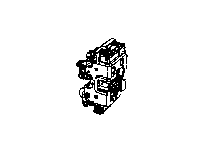 Jeep Wrangler Door Latch Assembly - 4589022AF