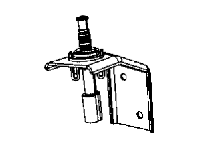 Jeep 5026202AA BRACKET Hood Switch