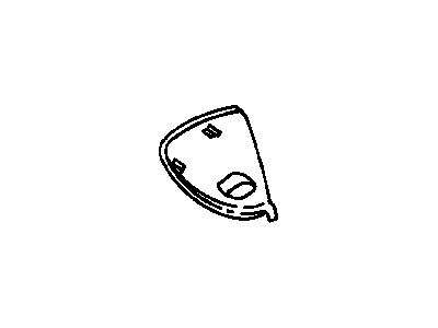 Chrysler PW76SJL CAP Instrument Panel End
