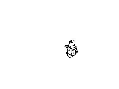 Mopar 55275484AB Latch Assembly, Rear Passenger Side