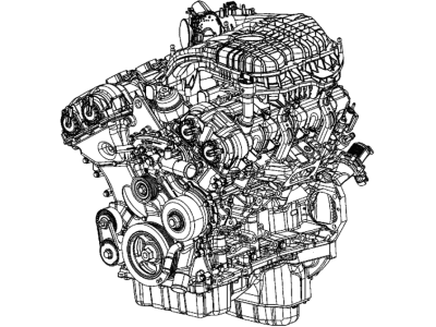 Jeep 68247747AC ENGINE Complete