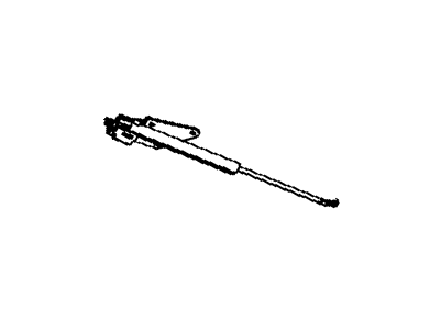 Chrysler 68026963AA CYLINDER Folding Top Hydraulic
