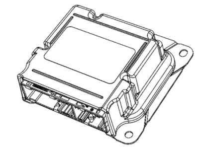 Ram Air Bag Control Module - 68399783AC