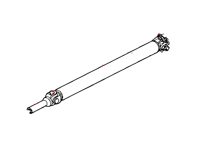 Chrysler 52853039AE SHAFT Drive Rear 1-Piece