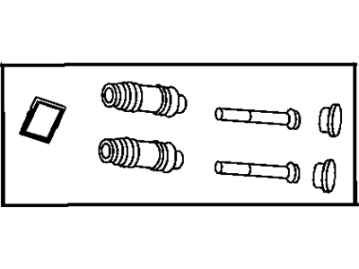 Jeep 5011981AA PIN KIT Disc Brake