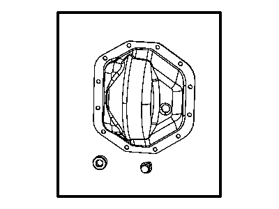 Ram Differential Cover - 68034437AA