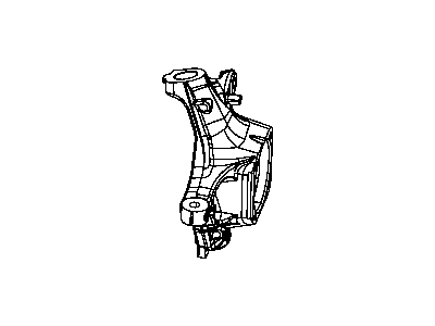 Ram 68034492AA KNUCKLE Front