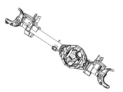 Ram 68034372AB VENT Axle