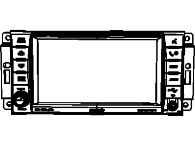 Jeep 5091308AE RADIO MULTI Media
