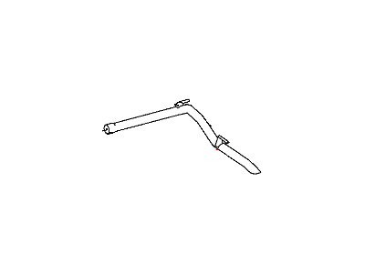 Dodge 68012012AA TAILPIPE Exhaust