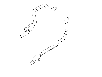 Mopar 55398333AG Resonator And Pipe Exhaust