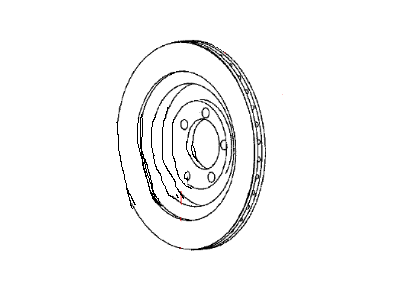 2017 Dodge Viper Brake Disc - 68252788AA