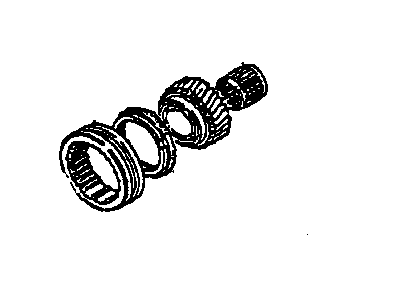 Jeep 83506077 BEARING, Needle, 3rd Gear, (85mmODx36.2mmWD)