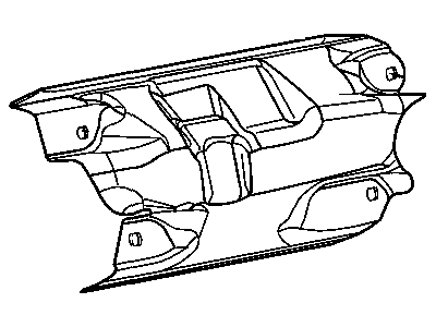 Mopar 53032675AD Heat Shield, Driver Side