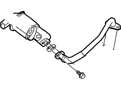 Dodge Intrepid EGR Tube - 4591617AD