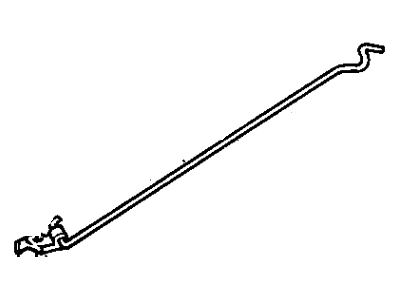 Chrysler 4696298 ROD Hood Prop