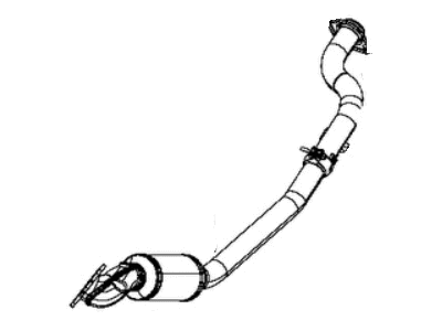 2020 Jeep Grand Cherokee Catalytic Converter - 68410802AB