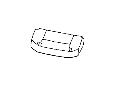 Ram 5NQ65DX9AA COVER Rear Seat Cushion Left