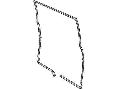 Dodge 55347318AB WEATHERSTRIP Rear Cargo Door