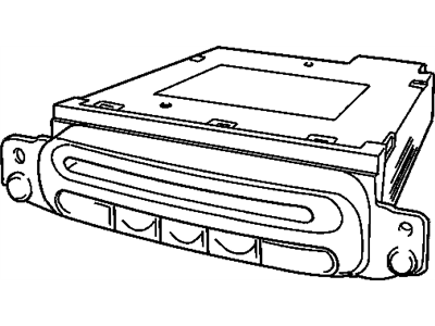 Dodge 56038531AE CHANGER CD See note