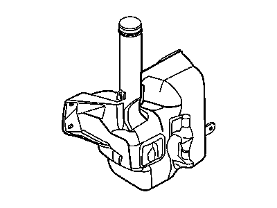 Chrysler Washer Reservoir - 5019328AC