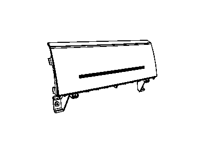 Chrysler ZJ88DKAAE PANEL Knee Blocker
