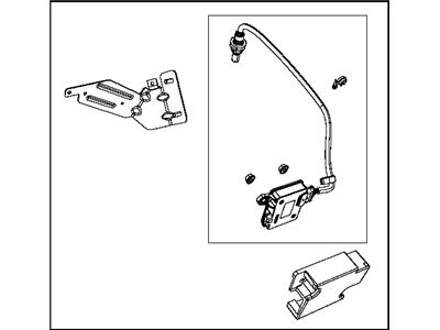 Ram 68194684AE SENSOR AND BRACKET Exhaust