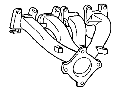 Chrysler 4884233AA MANIFOLD Exhaust