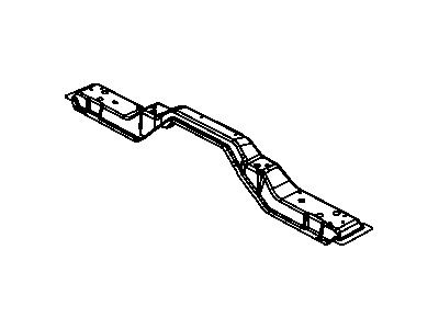 Jeep 5182196AD CROSSMEMBER Front Seat Retention