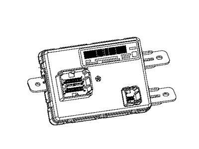 Jeep 68372802AA MODULE A/C And Heater
